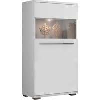 PLACES OF STYLE Highboard »Piano Vitrine«, UV lackiert, Soft-Close