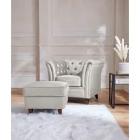 Home Affaire Chesterfield-Sessel Reims Polyester 98 x 76 x