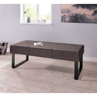 Home Affaire Sitzbank »Oliver«, Breite 140cm, mit Metallgestell, braun