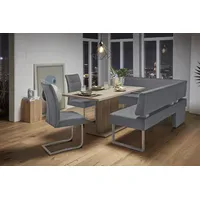 OTTO home Eckbank OTTO HOME "Rab", grau (dunkelgrau (fantasy