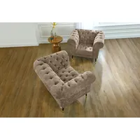 Home Affaire Chesterfield-Sessel Tinnum Luxus-Microfaser 106 x 77 x