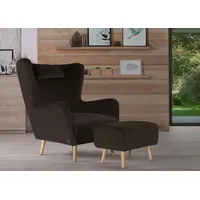 Home Affaire »Telford auch in Fellimitat, Sessel B/T/H: 77/92/106