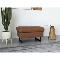 PLACES OF STYLE Hocker »Pinto«, mit Keder, Metallfüßen und