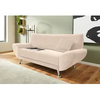 INOSIGN 2-Sitzer »Saltare, elegant und komfortabel, toller Designfuß«, beige