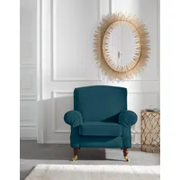Guido Maria Kretschmer Home & Living Sessel "Rennes", blau