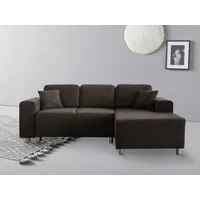 Home Affaire Ecksofa Györ, L-Form, wahlweise mit Bettfunktion und