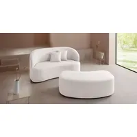LeGer Home by Lena Gercke 2-Sitzer "Dilara", beige (creme),