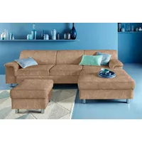DOMO collection Ecksofa DOMO COLLECTION "Jamie, modern und elegant,