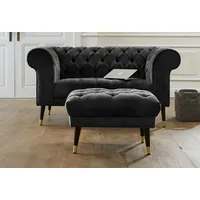 Guido Maria Kretschmer Home & Living Hocker "Tinnum", schwarz,