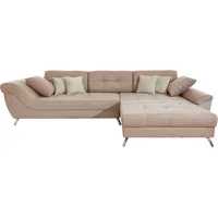 Jockenhöfer GRUPPE "San Francisco L-Form, B: 358 cm", braun