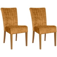 Home Affaire 4-Fußstuhl (Set) 2 Stk.vertikale Nähte in der