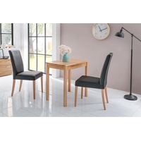 Home affaire Essgruppe »Lea«, (Set, 3 tlg.), braun