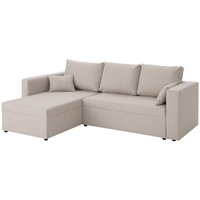 Home Affaire Ecksofa »Pur L-Form«, wahlweise mit Bettfunktion beige
