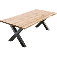 Home Affaire Esstisch »Tristan«, mit Baumkante beige