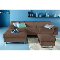 DOMO collection Ecksofa DOMO COLLECTION "Jamie, modern und elegant,
