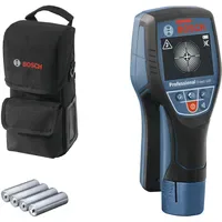 Bosch Professional Ortungsgerät D-tect 120 inkl. 4x Batterie AA