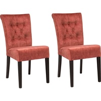 Home Affaire Esszimmerstuhl Queen BESTSELLER« Set 2 St., Samtvelours