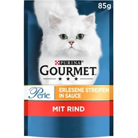 Purina Gourmet Perle Еrlesene Streifen Rind 52 x 85