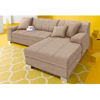 DOMO collection Ecksofa DOMO COLLECTION "Turah incl. Zierkissen, moderne