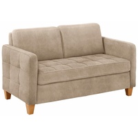 Home Affaire 2-Sitzer HOME AFFAIRE "Earl", beige, B:133cm H:78cm