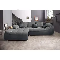 INOSIGN Ecksofa »Imola elegant und bequem, aktuelle Steppung im