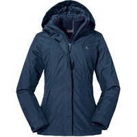 Schöffel Damen Partinello 3in1 Jacke (Größe S, blau)