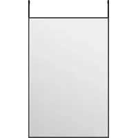 VidaXL Türspiegel 40 x 60 cm Schwarz