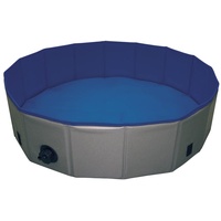 Nobby Hundepool Cover grau/blau