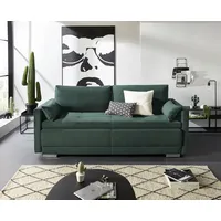 Otto home Schlafsofa OTTO HOME "Berlin", grün, B:218cm H:97cm