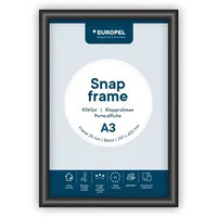 Europel DIN A3 25 mm Aluminium-Profil - aufklappbarer Plakatrahmen