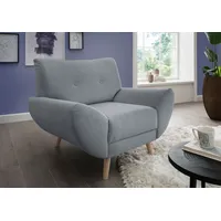 Home Affaire Basta Chenille-Struktur blau