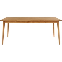 Andas Esstisch »Toarp«, Massivholz Eiche Esszimmertisch im Scandi Look,