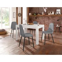 INOSIGN Essgruppe, (Set, 5 tlg.), mit Esstisch 120 cm
