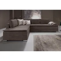 INOSIGN Ecksofa »Boxspringbett Night & Day L-Form mit Dauer-Schlaffunktion