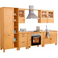 Home Affaire Küchenzeile »Alby«, Breite 325 cm, aus Kiefer
