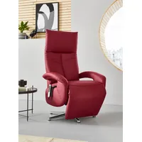 Sit&more TV-Sessel Tycoon rot 74 x 117 x 85