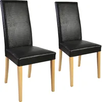 Home Affaire »Java« (Set) 2 Stk.Kunstlederbezug mit Animalprägung