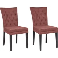 Home Affaire Colorado 2 St. Samtvelours rostrot/buche