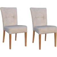 Home Affaire 4-Fußstuhl Henry (Set) 2 Stk.Sitz und Rücken