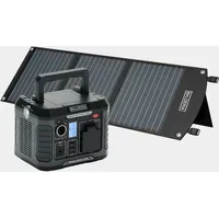 Balderia Power Set - Powerstation 300W, faltbares Solarpanel 60W