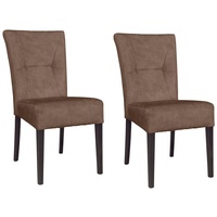 Home Affaire 4-Fußstuhl Henry (Set) 2 Stk.Sitz und Rücken