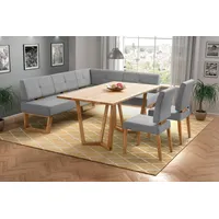 Home Affaire Eckbankgruppe »Ponza Eckbank Küchenbank BESTSELLER«, (Set, 4