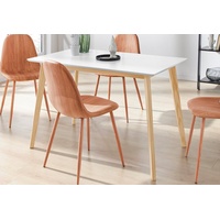 INOSIGN Esstisch »Cody«, mit Beinen aus Massivholz eckige MDF-Tischplatte,