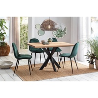 Home Affaire Esstisch »Tristan«, mit modernem Spider Gestell und