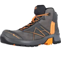 Haix CONNEXIS Safety+ GTX mid grau/orange Gr. 7 -