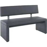 OTTO home Polsterbank Charissa grau 160 x 90 x