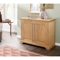 Home Affaire Sideboard »Meliss«, Kommode im klassischen Landhausstil, Massivholz,