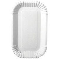 Papstar Schalen, Pappe pure" eckig 15 cm x 23