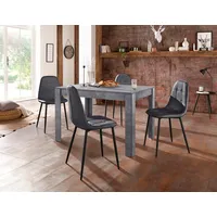 INOSIGN Essgruppe, (Set, 5 tlg.), mit Esstisch 120 cm