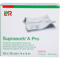 Lohmann & Rauscher Suprasorb A Pro Calciumalginat Kompr.10x10 Cm